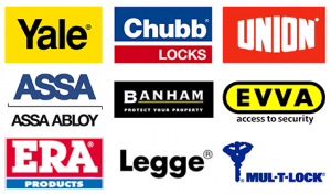 Locksmith Brands Used by our Locksmith Bushey 